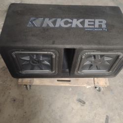 Brand-new Kicker Solo bark Lt  Subs 