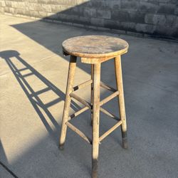 Wood Stool