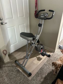 Exerpeutic foldable exercise bike