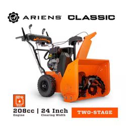 Ariens Classic 24 in. 208cc Electric Start 2-Stage Self-propelled Gas Snow Blower @649