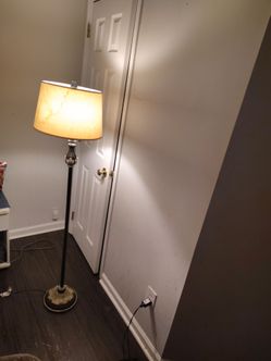 Lamp wood and metal