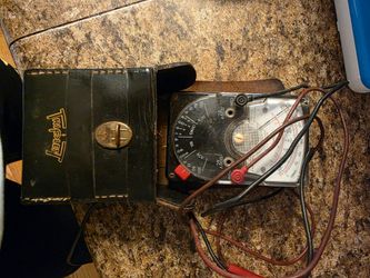 Triplett Analog Multimeter with Leather Case