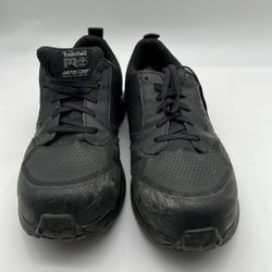 Timberland Pro Mens Reaxion Sneaker Black steel toe Size 10 M