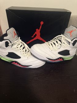 Jordan Retro 5 Poison Green