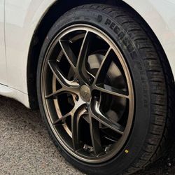 18x8 Rock Forged Rims And Tires 225/40/18 Pegasus 