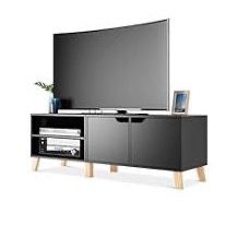 Black TV unit/Storage cabinet 