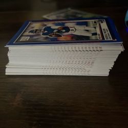 Stack Of Nfl Cards