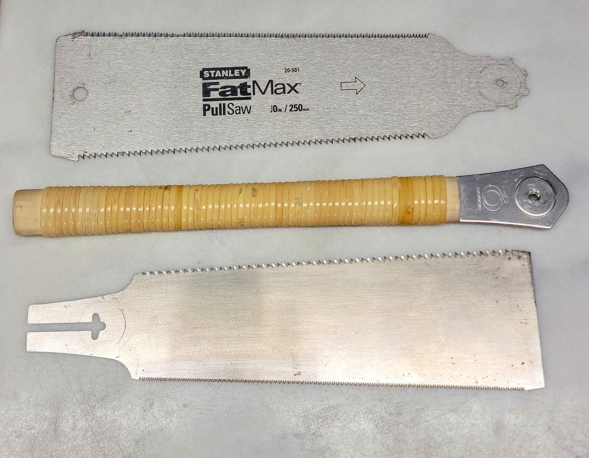 GYOKUCHO
Ryoba Saw 240mm No. 651 with Replaceable Blade - Gyokucho