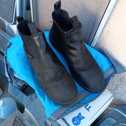Wolverine Slip And Oil Resistant Slip On 3 4 Boot Size 10.5