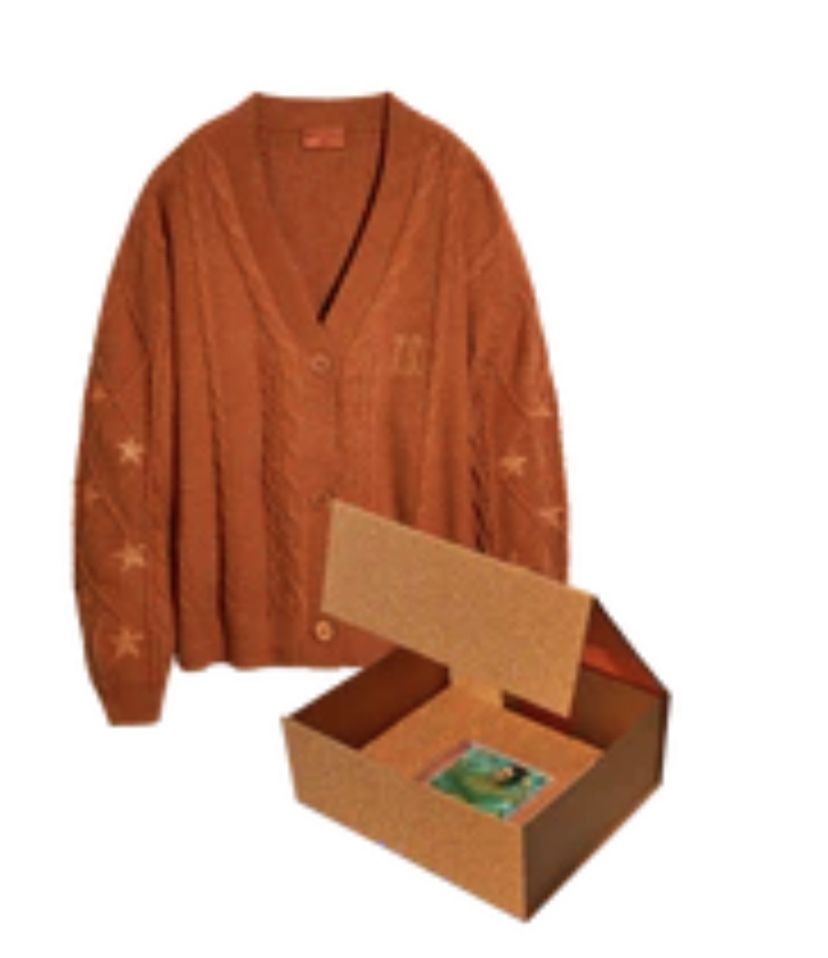 TRADE M/L for an XS/S Taylor Swift Cardigan The Life of a Showgirl