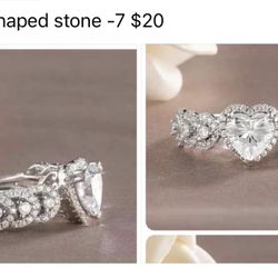 Sterling silver rings size 6 to 10-20 $Each