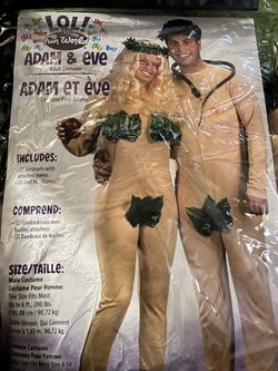 Couple Adam & Eve costume