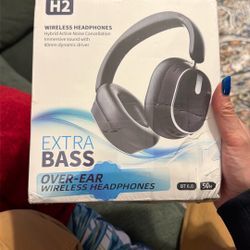 Wireless Head Phones 