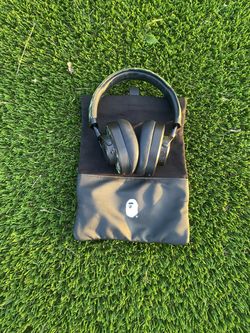 A BATHING APE Bape x MASTER & DYNAMIC Wireless Headphones MW65 ABC CAMO Rare JPN