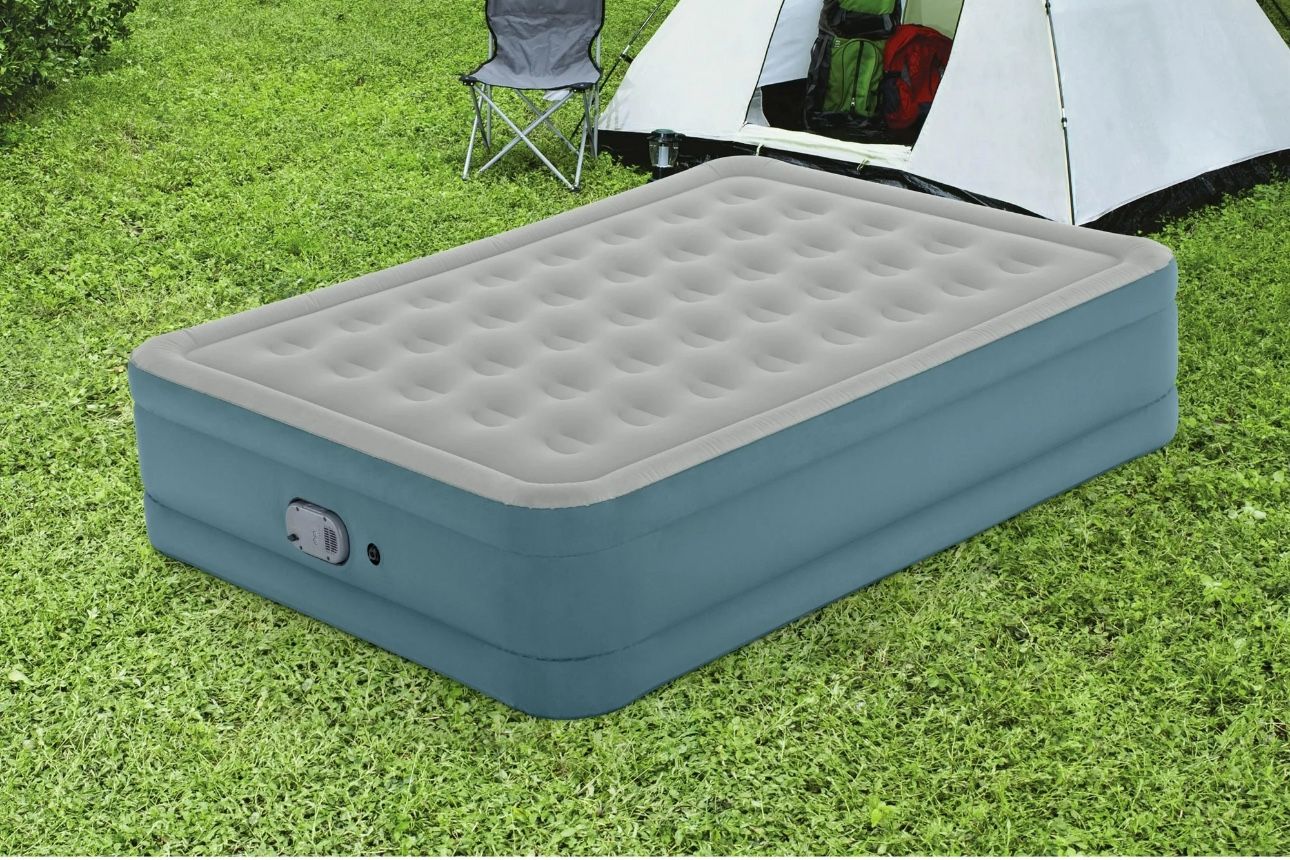 AlwayzAire Tough Guard 18" Queen Air Mattress with Rechargeable Pump