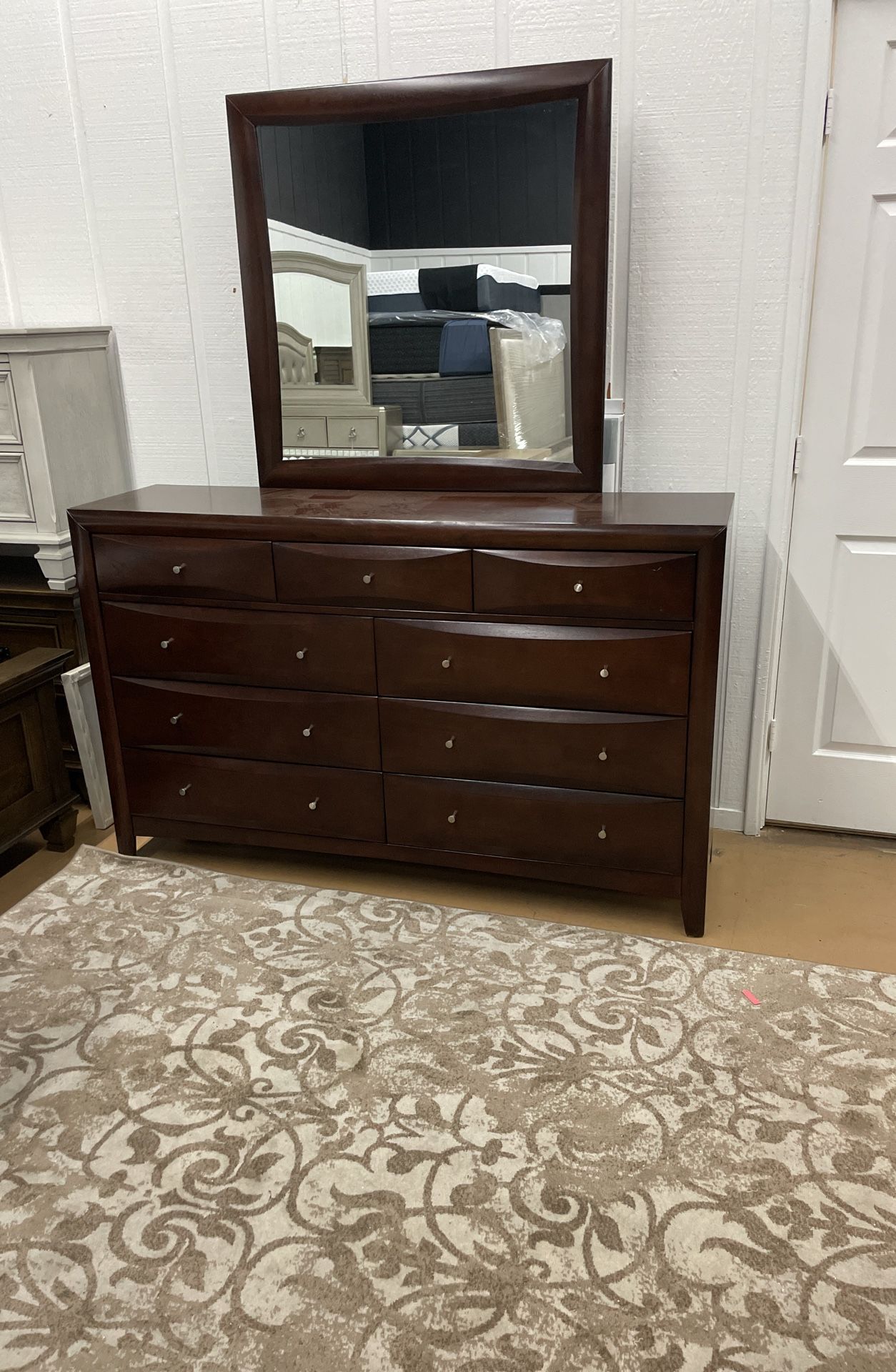$299 Dresser Mirror And Nightstand
