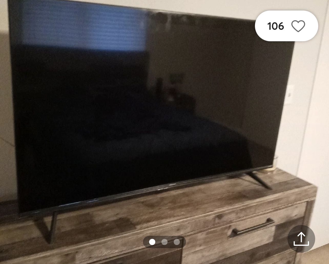 50in Hisense Tv Turns On But Screen Black