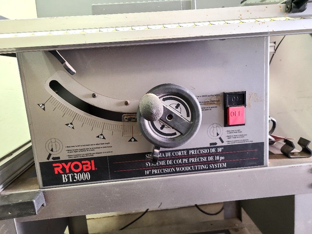 Ryobi Bt3000 With Extention Table
