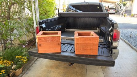 Cedar Wood Planter Boxes