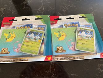 Pokémon TCG 30th Celebration Tech Sticker Collection