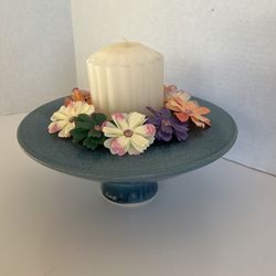 Pottery Flower Vase/candle Holder