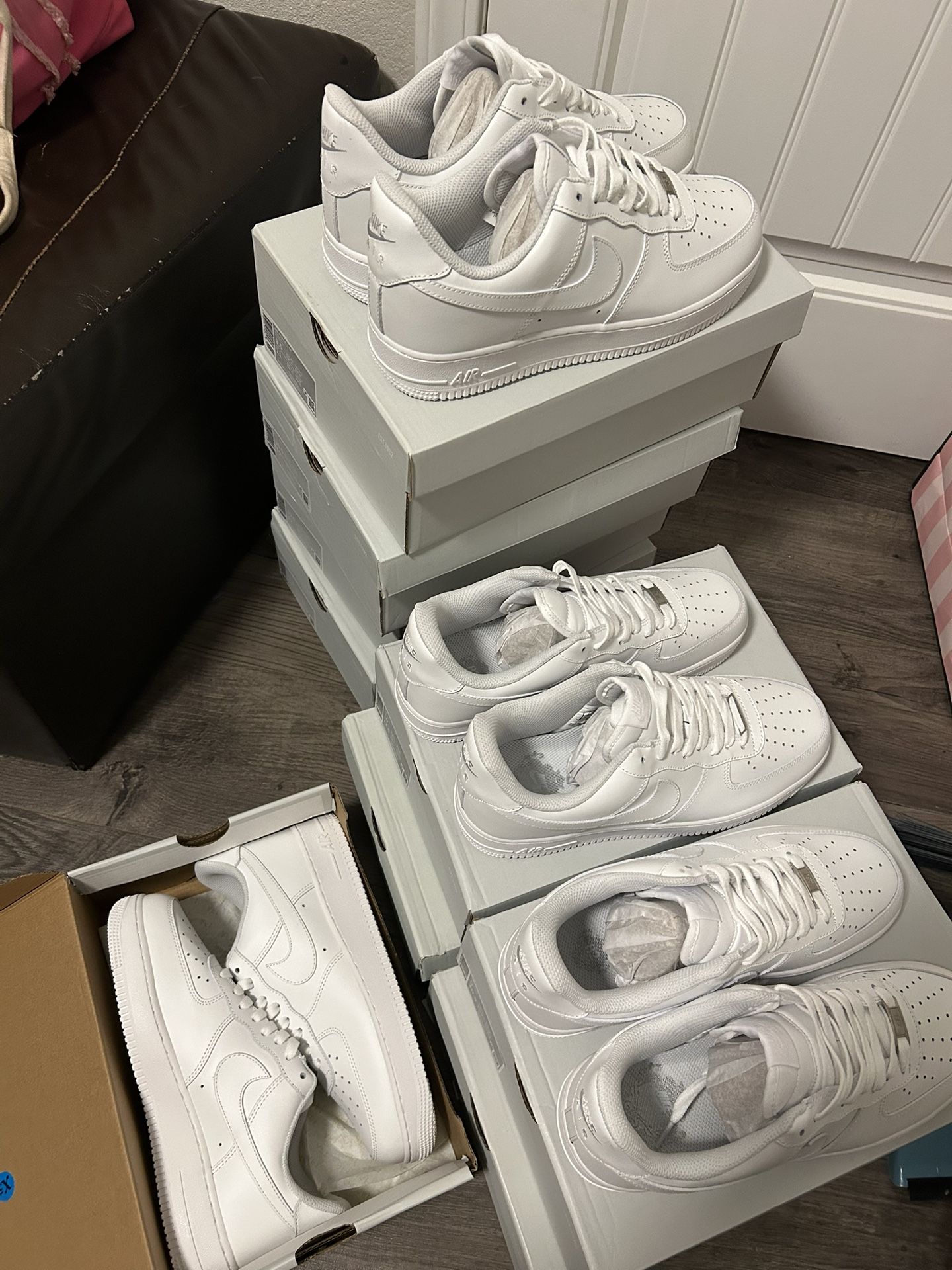 Nike Menβs Air Force 1 '07 White AF1