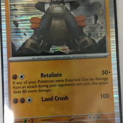 4 Holo Pokemon Cards