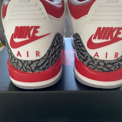 Air Jordan 3 Retro “Fire Red” 6.5Y