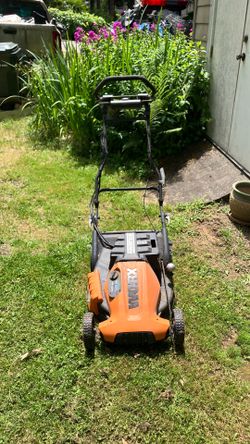 worx battery powered mower