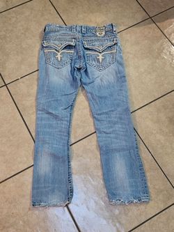 Mens rock revival jeans