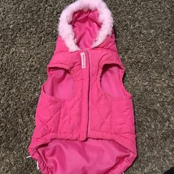 Small Pink Dog Jacket