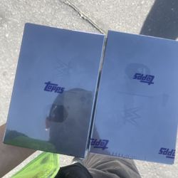 WWE X Bape X Tops Chrome - Pink Packs New Sealed 