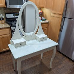 White Vanity Available