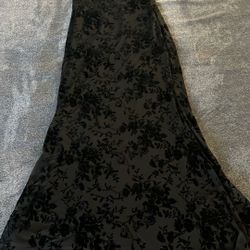 Beautiful Long Black Dress M