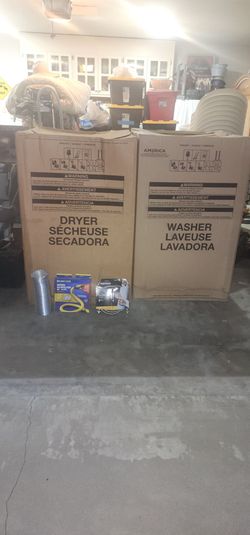 Brand New Whirlpool High Efficiency Washer & Gas Dryer set
