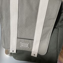 Green 100% Organic Cotton Backpack