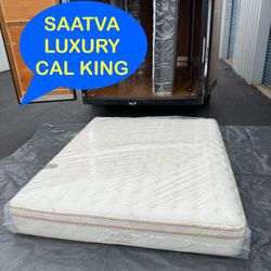 SAATVA LUXURY CAL KING MATTRESS 