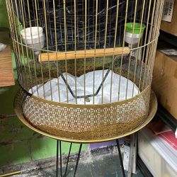 Vintage Parrot Cage 