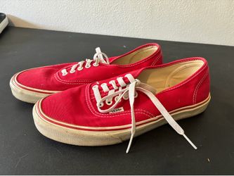 Red Vans