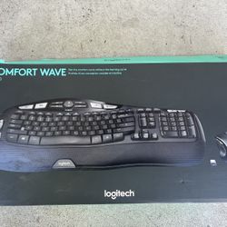 Logitech Mk570 Comfort Wave Keyboard