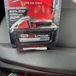 Milwaukee 6.0 High Output Battery