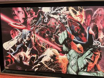 Marvel Autographed 1:1 Picture