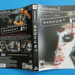 Ps2 Game 🎮  ⚰ MANHUNT⚰ no Kids 