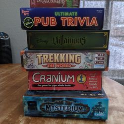 Board Games - $50 For bundle. Individual Prices In Desc
