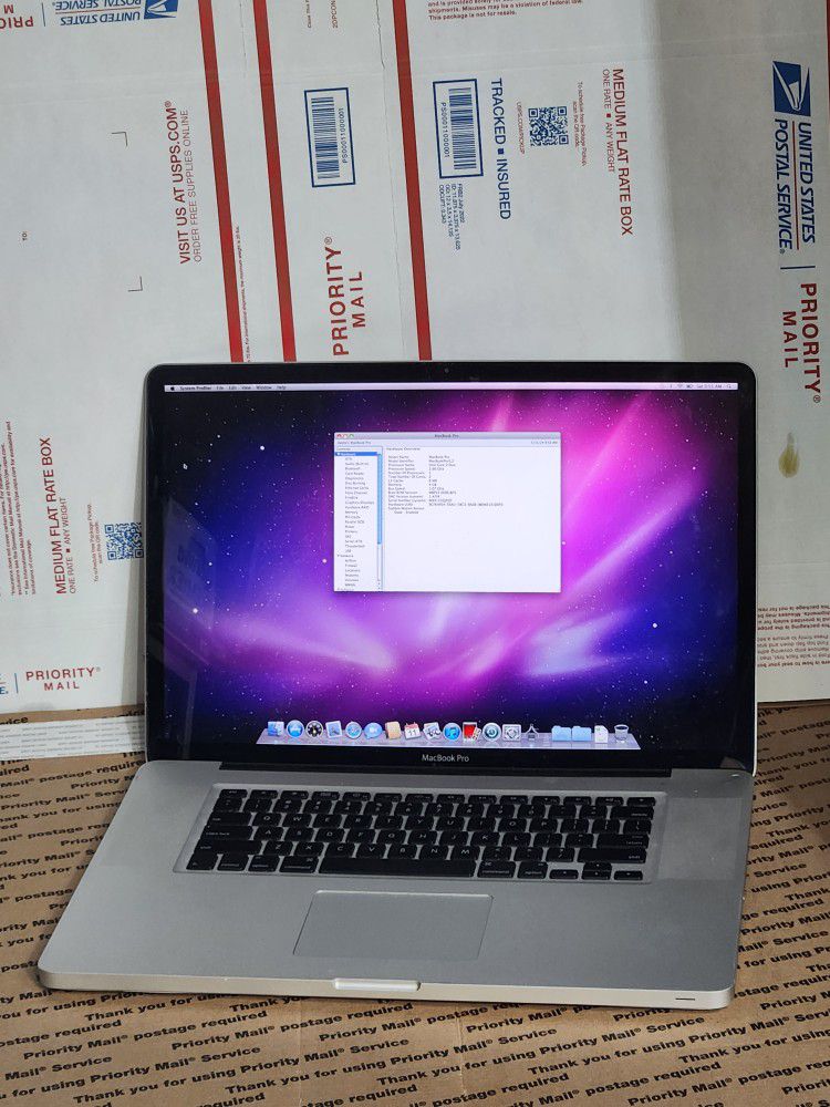 17"screen Apple MacBook Pro 