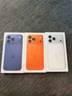 New on the box iPhone 17 pro max