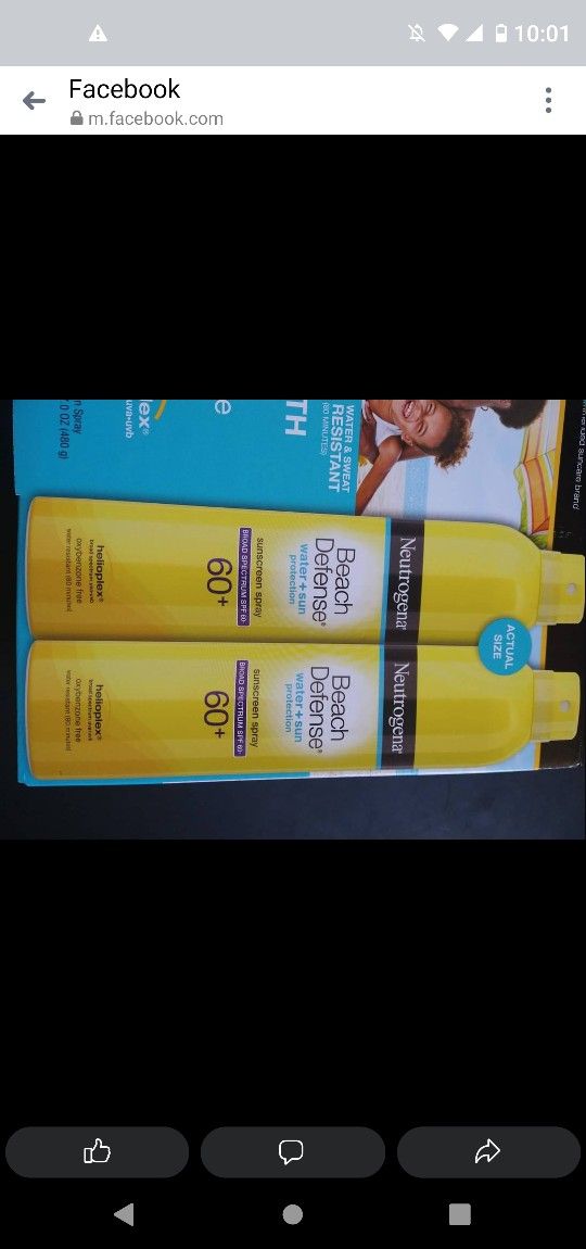 New Sunscreen