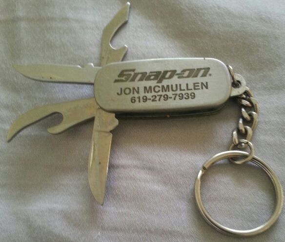 Snap on multiple tool keychain