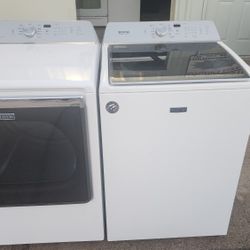 Maytag washer machine and electric dryer 