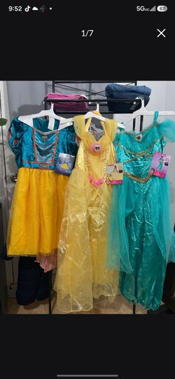 Halloween costume Belle and Snow White